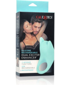 CALEXOTICS – DUAL EXCITER ENHANCER ANILLO ESTIMULADOR SILICONA - intimamenities.com