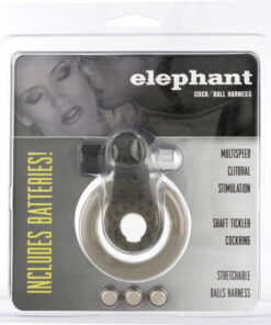 SEVEN CREATIONS – ANILLO VIBRADOR CON ELEFANTE ESTIMULADOR - intimamenities.com