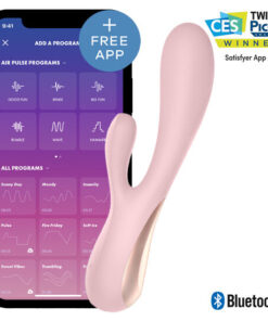 SATISFYER – MONO FLEX ROSA CON APP - intimamenities.com
