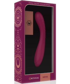 ESTIMULADOR RITUAL KRIYA PUNTO-G RECARGABLE ORQUIDEA - intimamenities.com