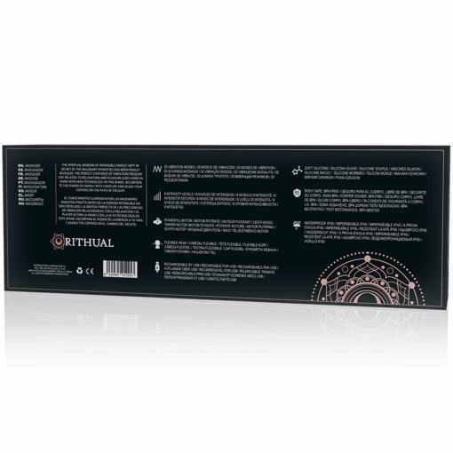 VARITA RITUAL AKASHA RECARGABLE POTENTE 2.0 NEGRO - intimamenities.com