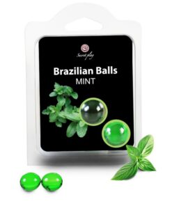 SECRETPLAY – BRAZILIAN BALLS  MENTA SET  2 BOLAS - intimamenities.com