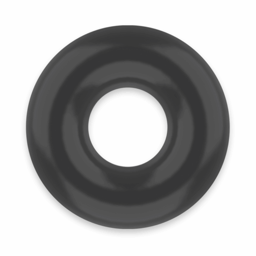 POWERING – SUPER FLEXIBLE Y RESISTENTE ANILLO PENE  4.5CM NEGRO - intimamenities.com