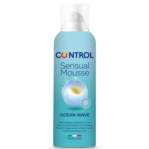 CONTROL – CREMA MASAJE MOUSSE SENSUAL WAVE 125 ML - intimamenities.com