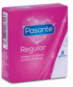 PASANTE – CONDOM GAMA REGULAR 3 UNIDADES - intimamenities.com