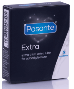 PASANTE – EXTRA PRESERVATIVO EXTRA GRUESOS 3 UNIDADES - intimamenities.com