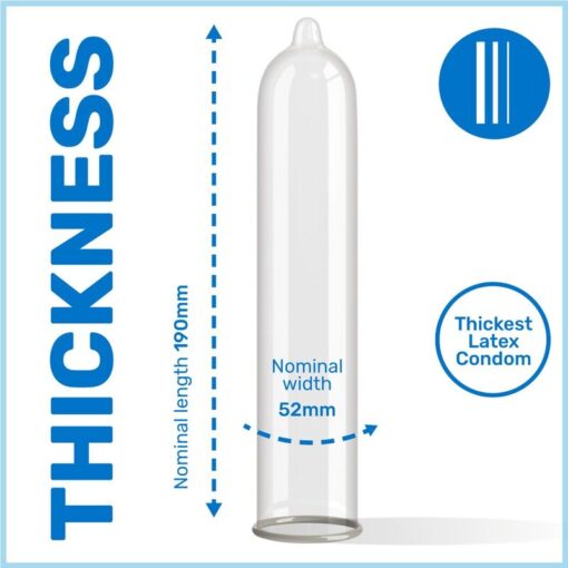 PASANTE – EXTRA PRESERVATIVO EXTRA GRUESOS 3 UNIDADES - intimamenities.com