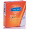 PASANTE – PRESERVATIVOS SABORES 3 UNIDADES - intimamenities.com