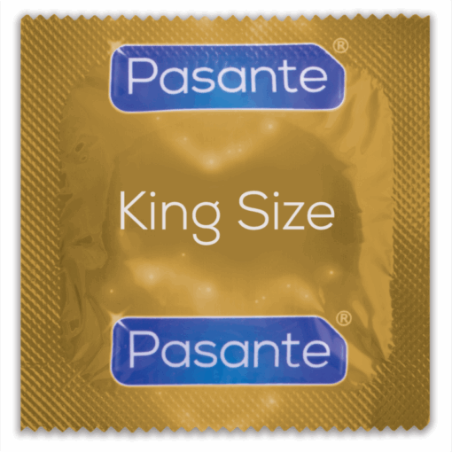 PASANTE – PRESERVATIVOS KING MS LARGOS Y ANCHOS 12 UNIDADES - intimamenities.com