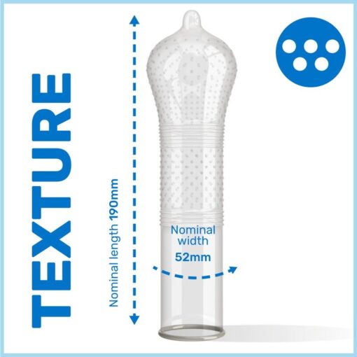 PASANTE – PUNTOS Y ESTRÍAS INTENSITY 12 UNIDADES - intimamenities.com