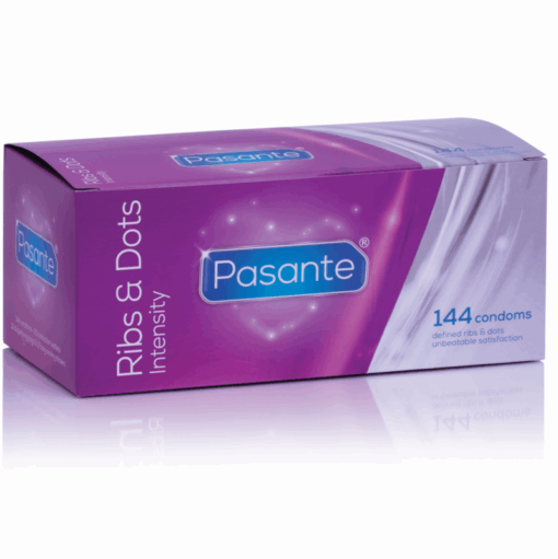 PASANTE – PUNTOS Y ESTRÍAS INTENSITY 144 UNIDADES - intimamenities.com