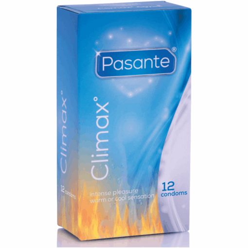 PASANTE – CLIMAX 6 EFECTO CALOR + 6 EFECTO FRIO / 12UNIDADES - intimamenities.com