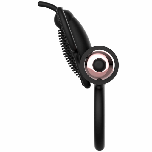 COQUETTE CHIC DESIRE – COCK RING BUTTERFLY ANILLO VIBRADOR NEGRO / GOLD - intimamenities.com