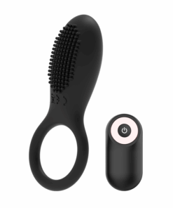 COQUETTE CHIC DESIRE – ANILLO VIBRADOR CONTROL REMOTO RECARGABLE NEGRO / GOLD - intimamenities.com
