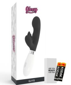 GLOSSY – ELVIS RABBIT NEGRO - intimamenities.com