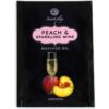 SECRETPLAY – MONODOSIS ACEITE MASAJE MELOCOTÓN Y CAVA 10 ML - intimamenities.com