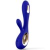 LELO – SORAYA WAVE VIBRADOR RABBIT MIDNIGHT AZUL - intimamenities.com