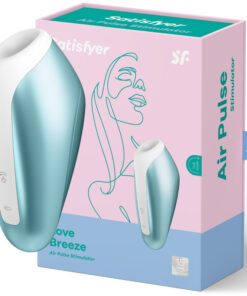 SATISFYER – LOVE BREEZE SUCCIONADOR ICE BLUE - intimamenities.com