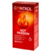 CONTROL – HOT PASSION PRESERVATIVOS EFECTO CALOR 10 UNIDADES - intimamenities.com