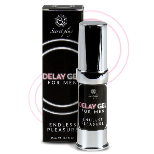 SECRETPLAY – GEL RETARDANTE MASCULINO ENDLESS PLEASURE 15 ML - intimamenities.com