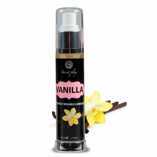SECRETPLAY – LUBRICANTE 2-1 EFECTO CALOR VAINILLA 50 ML - intimamenities.com