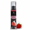 SECRETPLAY – LUBRICANTE 2-1 EFECTO CALOR FRESA&NATA 50 ML - intimamenities.com