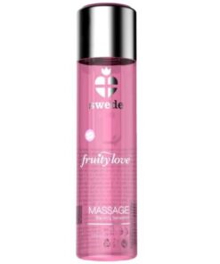 SWEDE – FRUITY LOVE ACEITE EFECTO CALOR FRESAS CON CHAMPAGNE 60 ML - intimamenities.com