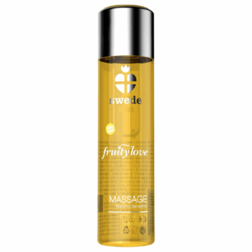 SWEDE – FRUITY LOVE ACEITE EFECTO CALOR FRUTAS TROPICALES Y MIEL 120 ML - intimamenities.com