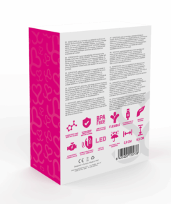MORESSA – BRAD PREMIUM SILICONE RECARGABLE ROSA - intimamenities.com