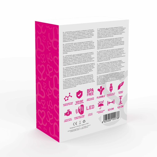 MORESSA – BRAD PREMIUM SILICONE RECARGABLE ROSA - intimamenities.com