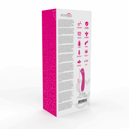 MORESSA – CELSO MASAJEADOR DUO PUNTO G Y SUERO PELVICO PREMIUM SILICONE RECARGABLE - intimamenities.com