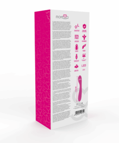 MORESSA – DRUSO MASAJEADOR DUO PUNTO G Y SUERO PELVICO PREMIUM SILICONE RECARGABLE - intimamenities.com