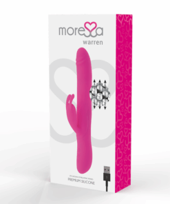 MORESSA – WARREN IMPULSOR OSCILANTE Y POTENTE VIBRACIÓN PREMIUM SILICONA RECARGABLE - intimamenities.com