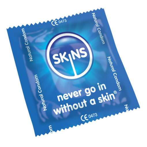 SKINS – PRESERVATIVO NATURAL BOLSA 500 UDS - intimamenities.com