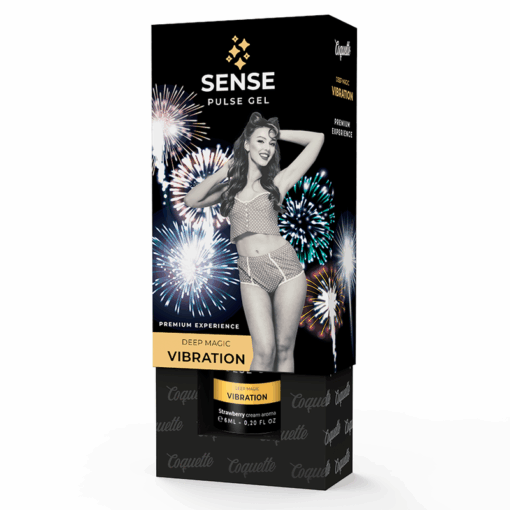COQUETTE CHIC DESIRE – PULSE GEL FRESA VIBRACIÓN LIQUIDA PREMIUM 6ML - intimamenities.com