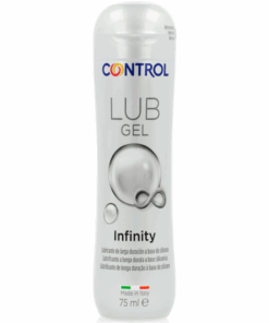 CONTROL – INFINITY LUBRICANTE BASE SILICONA 75 ML - intimamenities.com