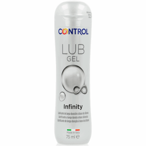 CONTROL – INFINITY LUBRICANTE BASE SILICONA 75 ML - intimamenities.com