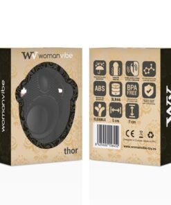 WOMANVIBE – THOR ANILLO VIBRADOR SILICONA - intimamenities.com