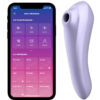 SATISFYER – DUAL PLEASURE AIR PULSE VIOLETA - intimamenities.com