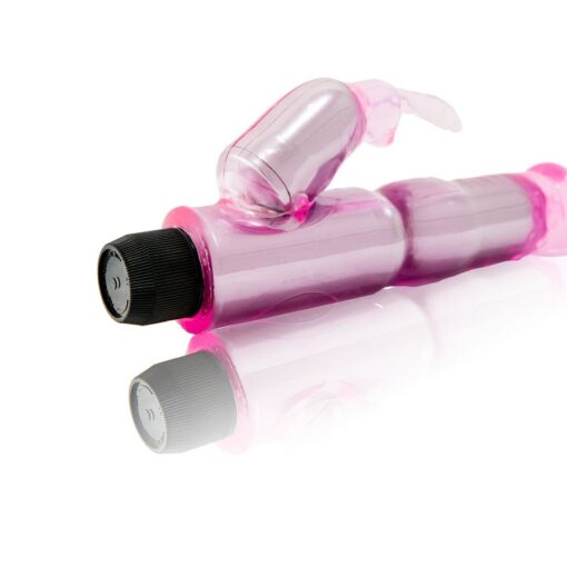 BAILE – VIBRADOR ESTIMULADOR ROSA REGULABLE - intimamenities.com