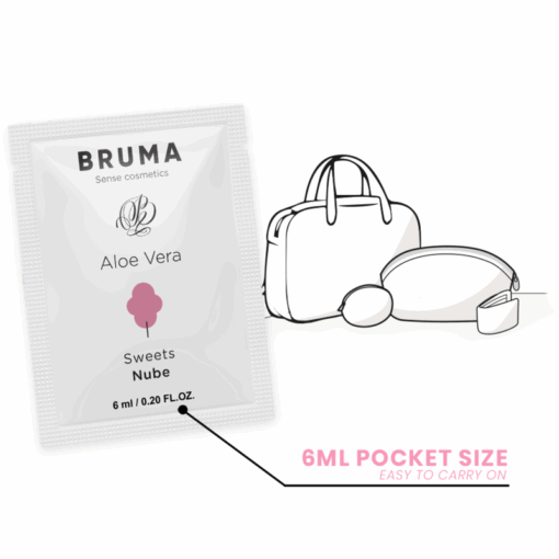 BRUMA - 6 ML GEL DESLIZANTE CON ALOE VERA SABOR A NUBE - Image 3