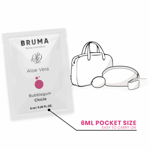 BRUMA - 6 ML GEL DESLIZANTE CON ALOE VERA SABOR A CHICLE – Image 5