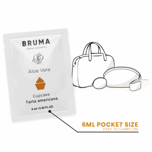BRUMA - 6 ML GEL DESLIZANTE CON ALOE VERA SABOR A TARTA AMERICANA – Image 6