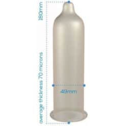 Alternative view of PASANTE - PRESERVATIVO TRIM AJUSTADO BOLSA 144 UNIDADES