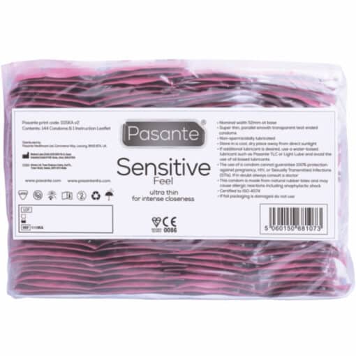 PASANTE - PRESERVATIVO SENSITIVE BOLSA 144 UNIDADES - Image 3