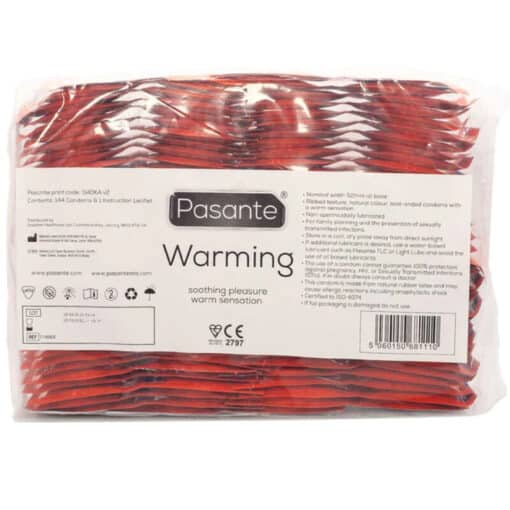 PASANTE - PRESERVATIVO EFECTO CALOR BOLSA 144 UNIDADES - immagine 3