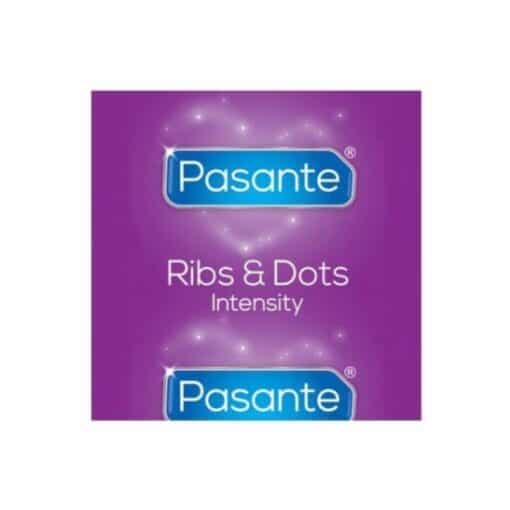 PASANTE - RIBS & DOTS PRESERVATIVOS INTENSITY 144 UNIDADES – Bild 2