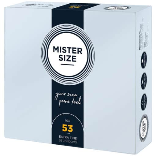 MISTER SIZE - PRESERVATIVOS TALLA M 53 MM (36 UNIDADES) - Image 2