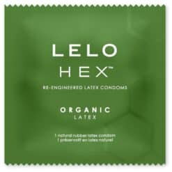 Alternative view of LELO - HEX ORGANIC PRESERVATIVO CAJA 36 UDS