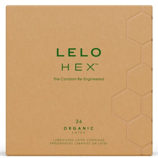 LELO - HEX ORGANIC PRESERVATIVO CAJA 36 UDS